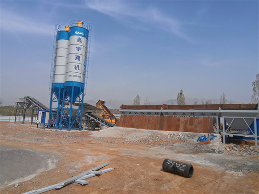 50m3/h Concrete Batching Plant Fixed Ready Mixed Cement Mixer Aggregate Concrete Mixing Plant