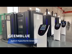 De generator van het het natriumhypochloriet van de zout waterelektrolyse voor waterplant